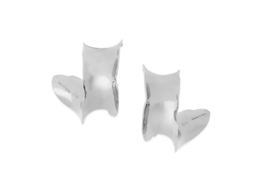 LOEWE Elephant Earrings "Silver"