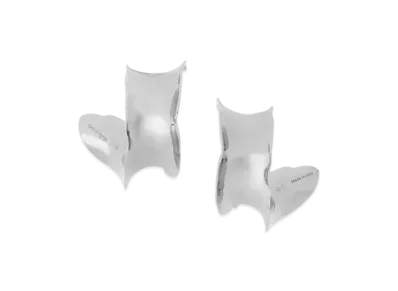 LOEWE Elephant Earrings "Silver"