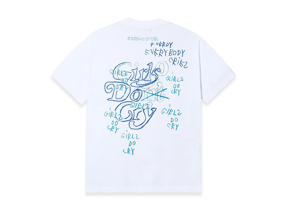 Dover Street Market x VERDY Girls Don't x Capitana Tee "White"