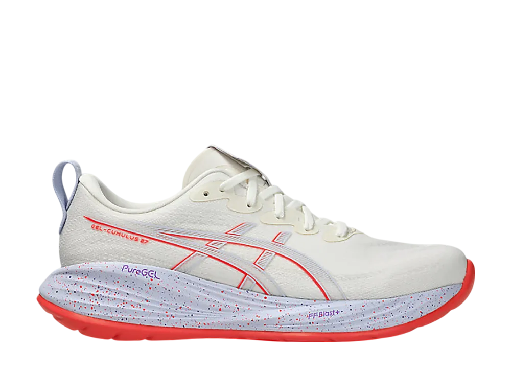 アシックス ゲルキュムラス27 トーキョー "クリーム/エドパープル"