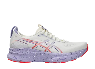 アシックス ウィメンズ ゲルカヤノ32 トーキョー "クリーム/エドパープル"