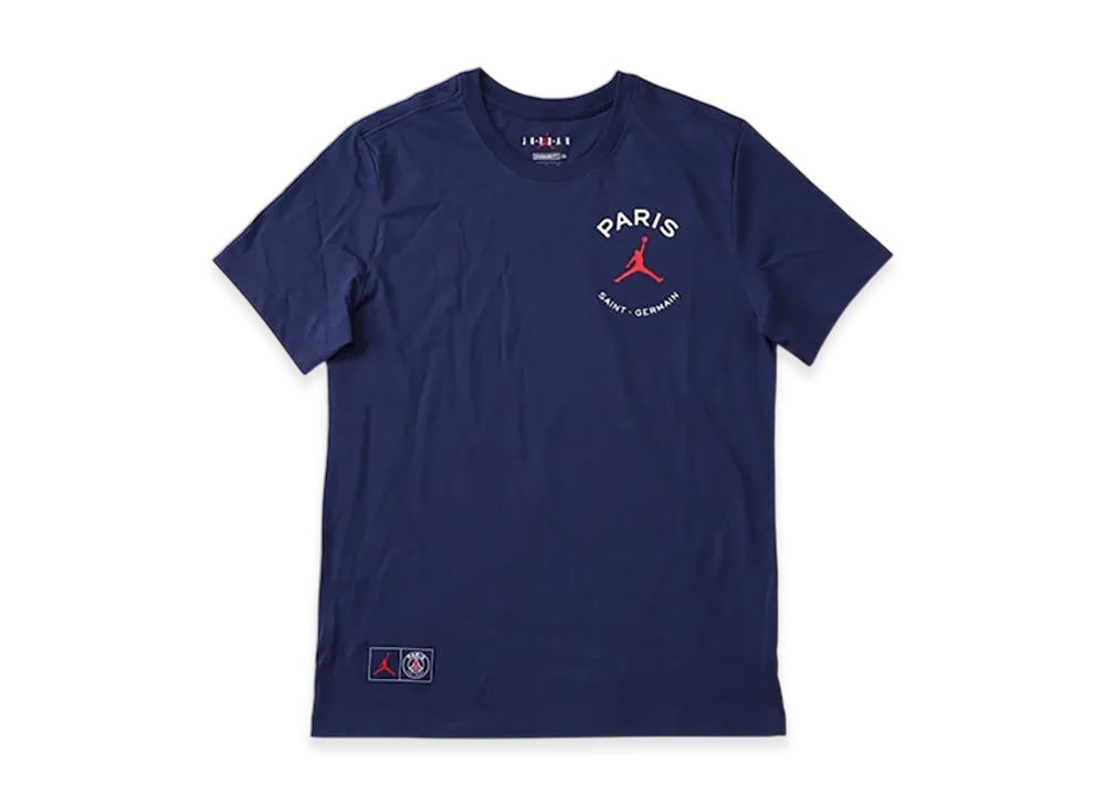PSG x Nike Jordan Logo Tee "Navy"