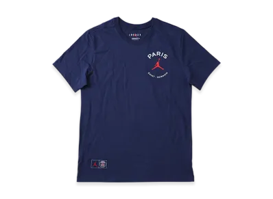 PSG x Nike Jordan Logo Tee "Navy"