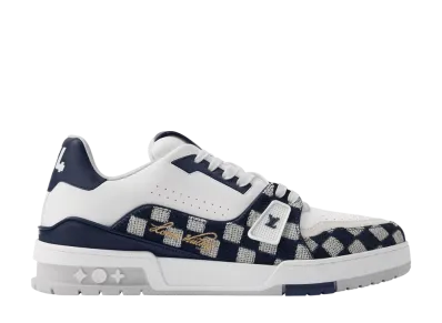 NIGO × Louis Vuitton LV Trainer Sneakers "White"