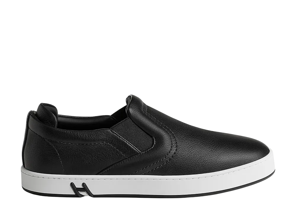 Hermes Women's Lucky Slip-On Sneaker "Noir"