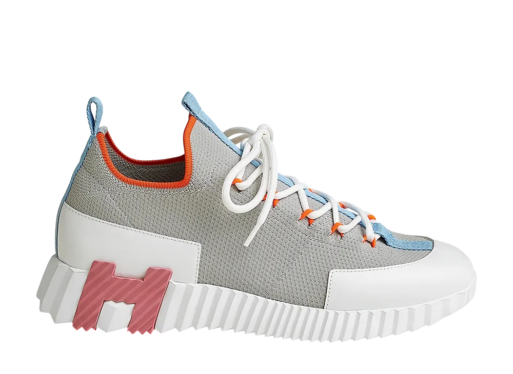 Hermes Women's Lift Slip-On Sneaker "Multicolore/Gris Quartz"