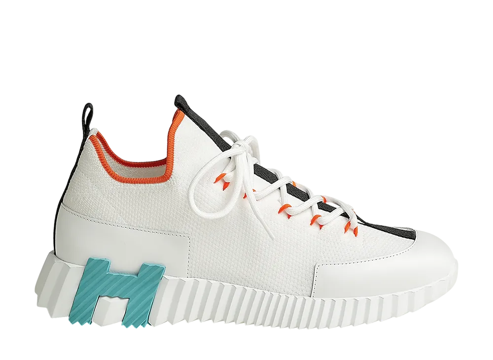 Hermes Women's Lift Slip-On Sneaker "Multicolo/Blanc"