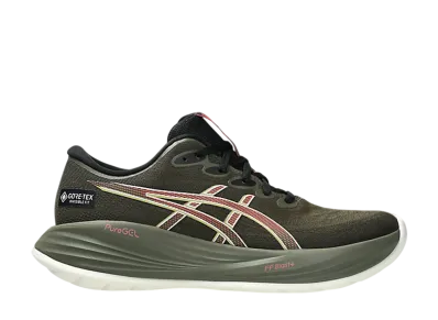 アシックス ウィメンズ ゲルキュムラス27 ゴアテックス "ブラウンストーン/ブラウンストーン/ダークピンククレイ"