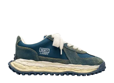 Maison MIHARA YASUHIRO LARRY OG Sole Vintage Mix Material Low-top Sneaker "Blue"