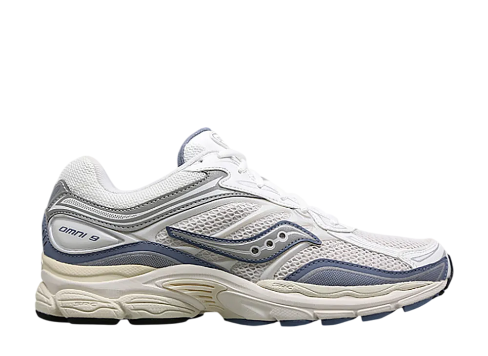 サッカニー プロ グリッド オムニ9 "アイボリー/ブルー"