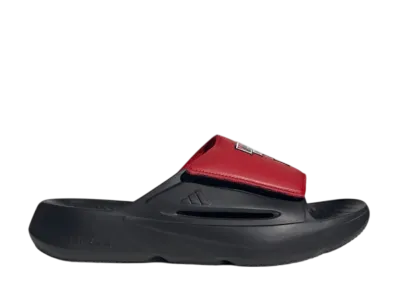 Texas Tech Red Raiders × adidas Lightblaze Slide "Core Black/Cloud White/Team Power Red"
