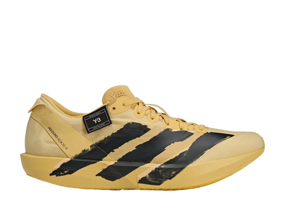 アディダス ワイスリー アディオス9 "イエロー/オーツ/ブラック"