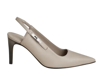 Hermes Women's Lover 80 Pump "Beige Galet"