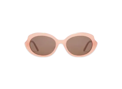 LOEWE Mini Oval Slim Sunglasses "Light Pink"
