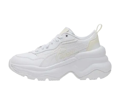 Puma Women's Cilia Wedge "White/Warm White"