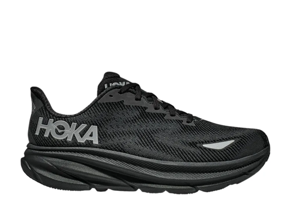 ホカ クリフトン9 "ブラック/ブラック" (1141470-BBLC/1141470F-BBLC)