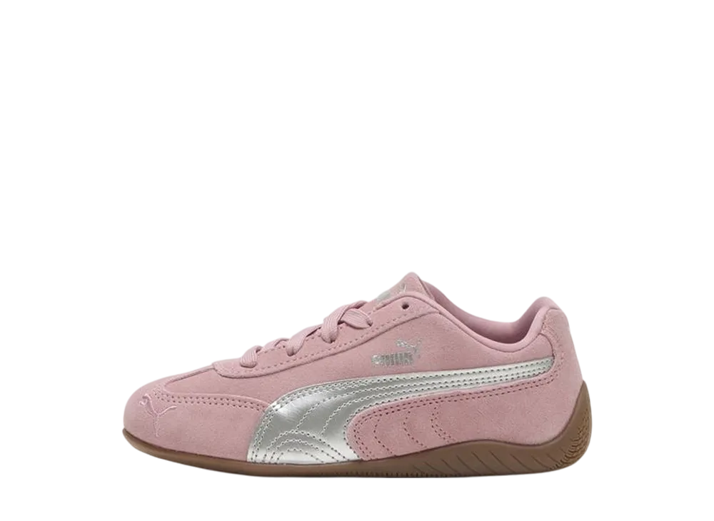プーマ PS スピードキャット メタリック "ピンク/シルバー" (キッズ)