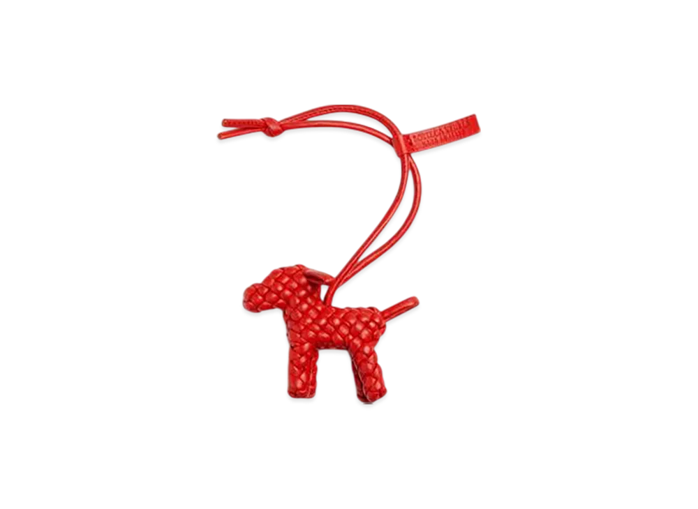 Bottega Veneta Dog Charm "Tulips"