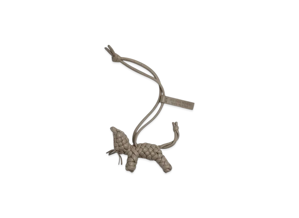 Bottega Veneta Cat Charm "Limestone"