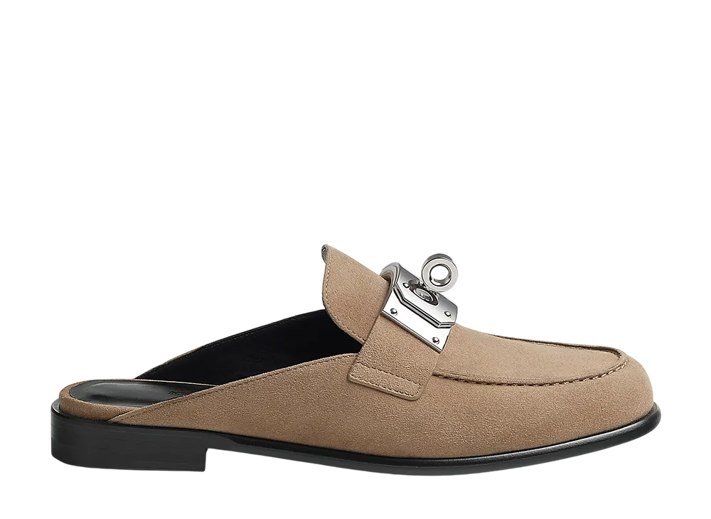 エルメス ウィメンズ イオタ ミュール "ベージュサーブル"