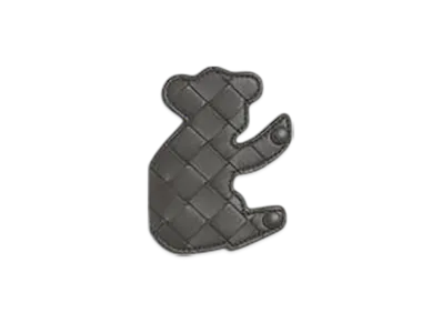 Bottega Veneta Koala Snap Charm "Lapiri/Luna"