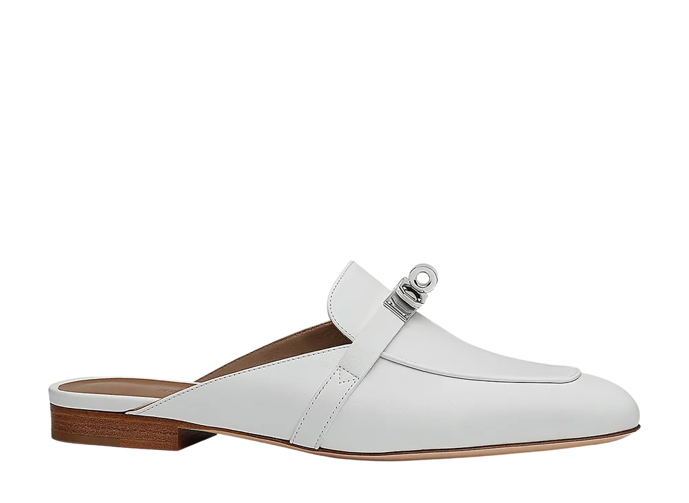 エルメス ウィメンズ オズ ミュール "ブラン"