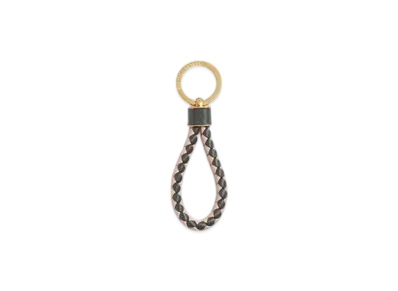 Bottega Veneta Intrecciato Key Ring "Lapiri/Cameo"