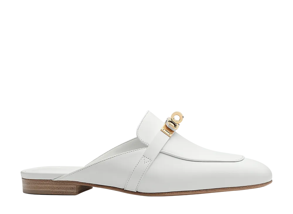 エルメス ウィメンズ オズ ミュール "ブラン"