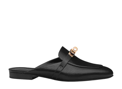 Hermes Women's Oz Mule "Noir"