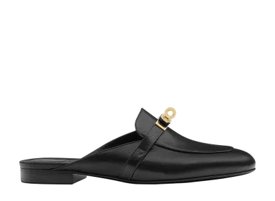 Hermes Women's Oz Mule "Noir"