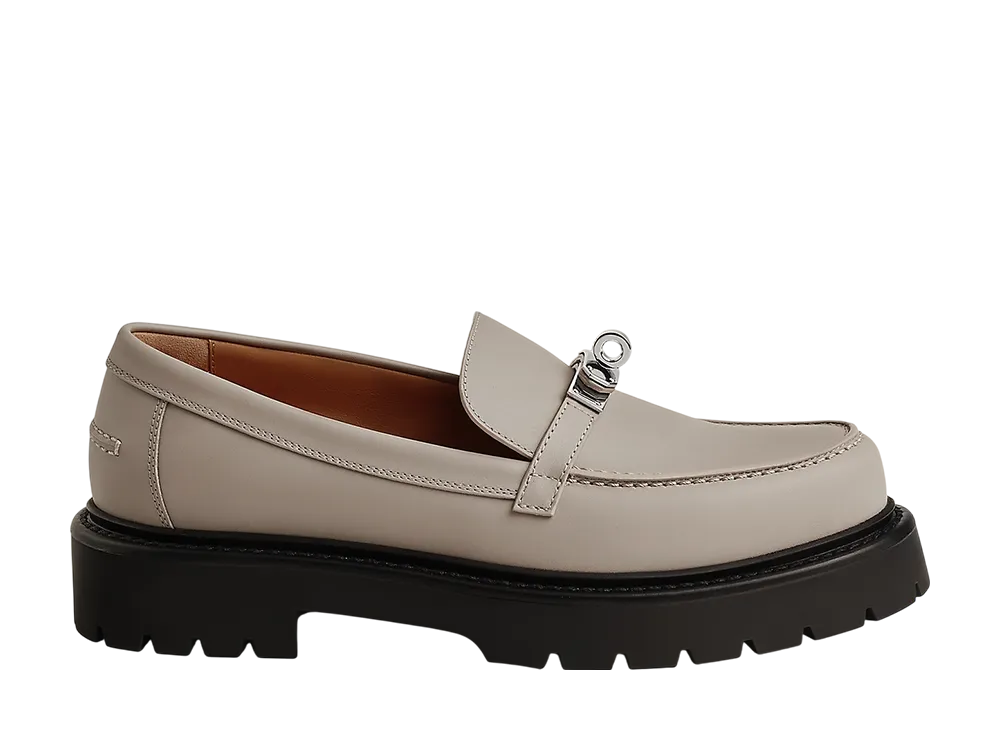 エルメス ウィメンズ アイコン モカシン "ベージュガレ"