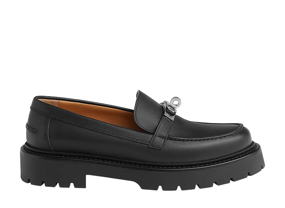 エルメス ウィメンズ アイコン モカシン "ノワール"