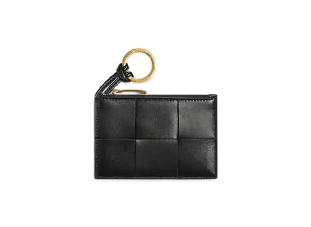 Bottega Veneta Cassette Key Pouch "Black"