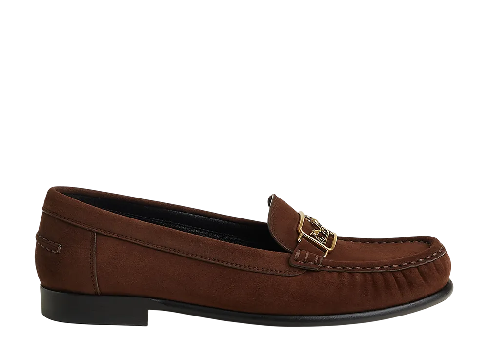 エルメス ウィメンズ ケッシー モカシン "ショコラ"