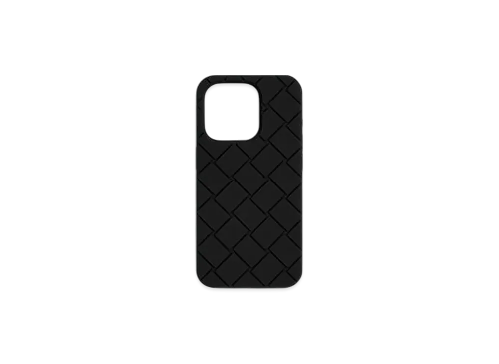 ボッテガヴェネタ アイフォン 15 プロ ケース "ブラック" 789836V0EY01000
