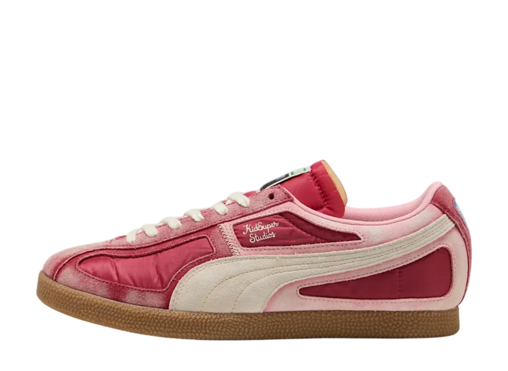 キッドスーパー × プーマ ブラジル パネル "ダーククリムゾン/アルパインスノー"
