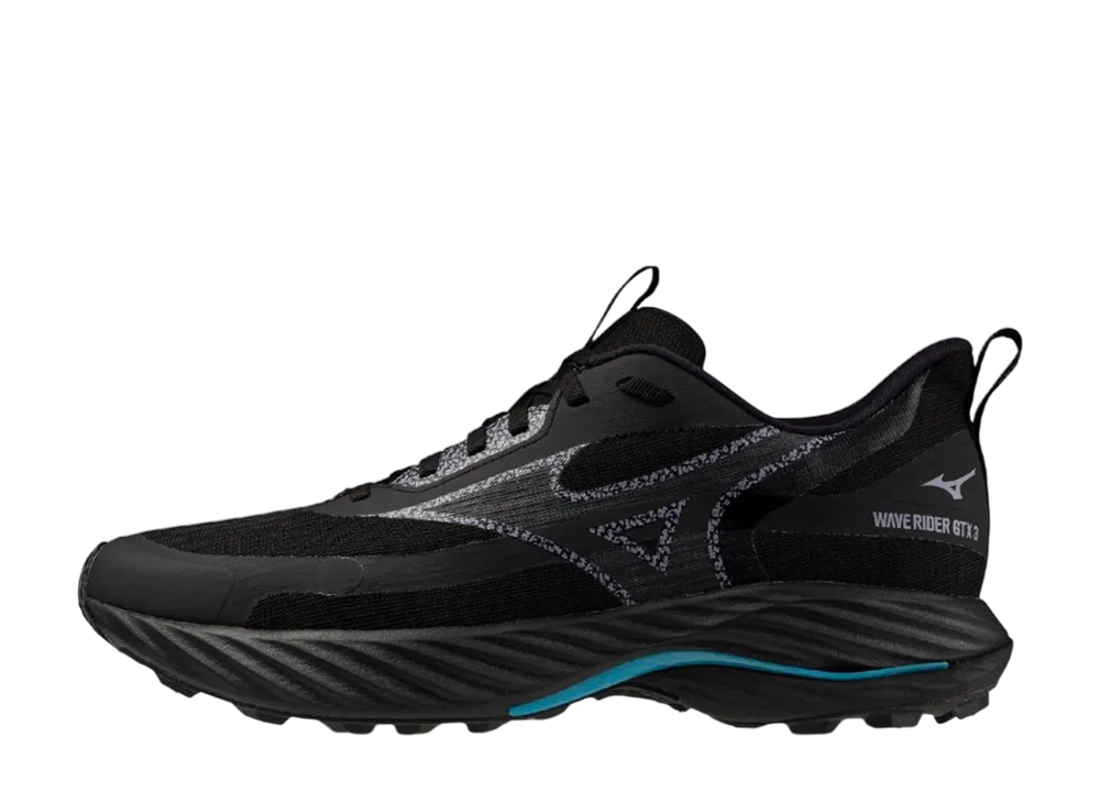 Mizuno Wave Rider GORE-TEX 3 "Black/Light Purple/Blue"