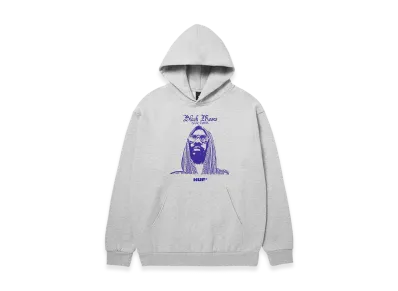 HUF x Isaac Hayes Black Moses Heavyweight Hoodie "Ash"