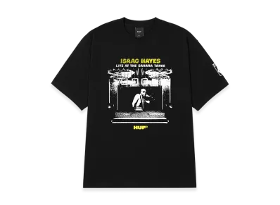 HUF x Isaac Hayes Tahoe Heavyweight Tee "Black"