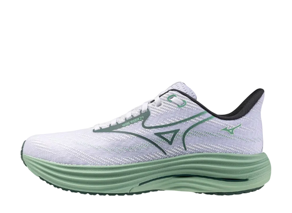 Mizuno Wave Rider 29 "Cream White/Green"