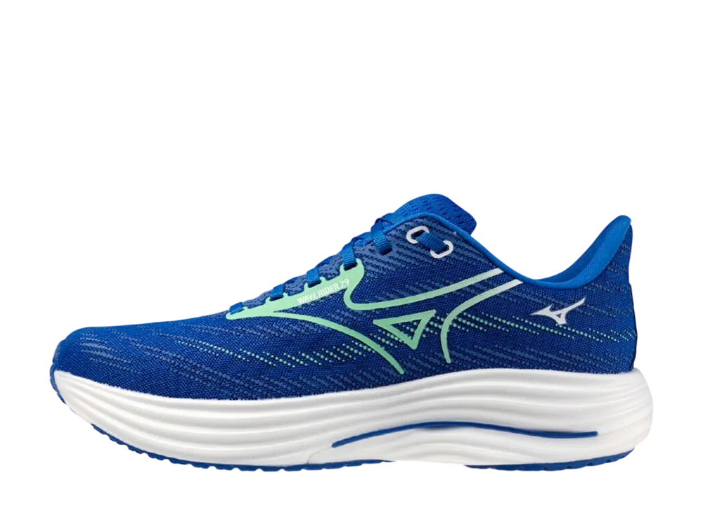 Mizuno Wave Rider 29 SW "Blue/Light Green/White"