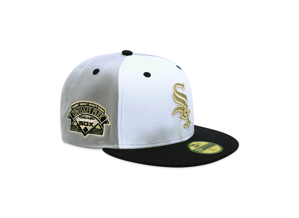 NEW ERA x THE CAP 'New Signal' 59Fifty Chicago White Sox "White/Gray"