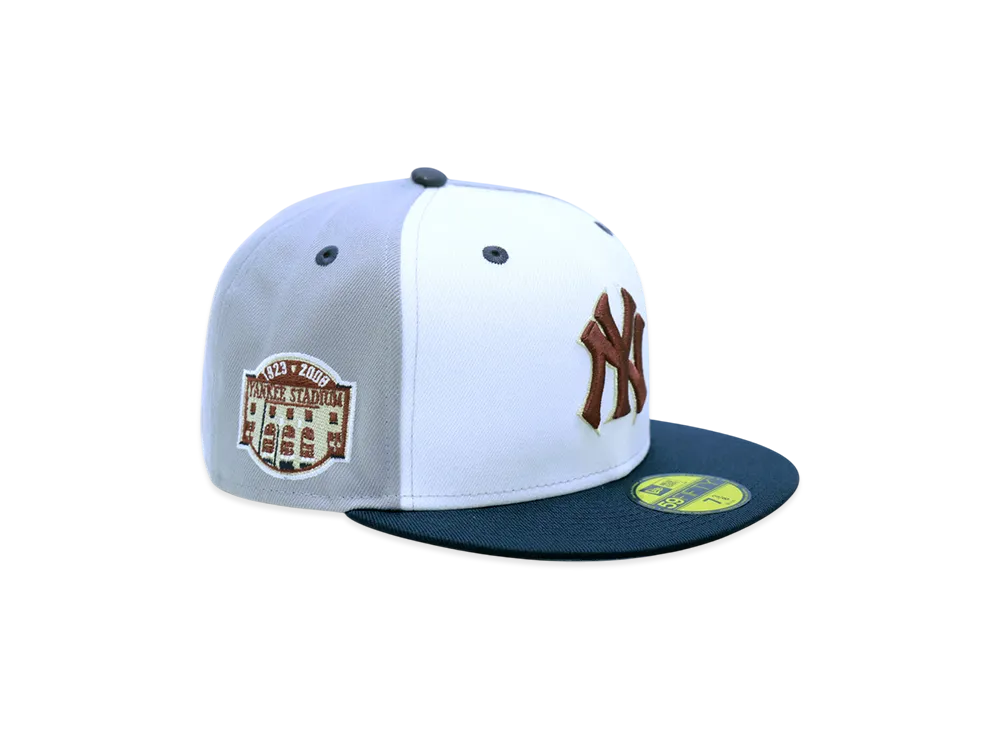 NEW ERA x THE CAP 'New Signal' 59Fifty New York Yankees "White/Gray"