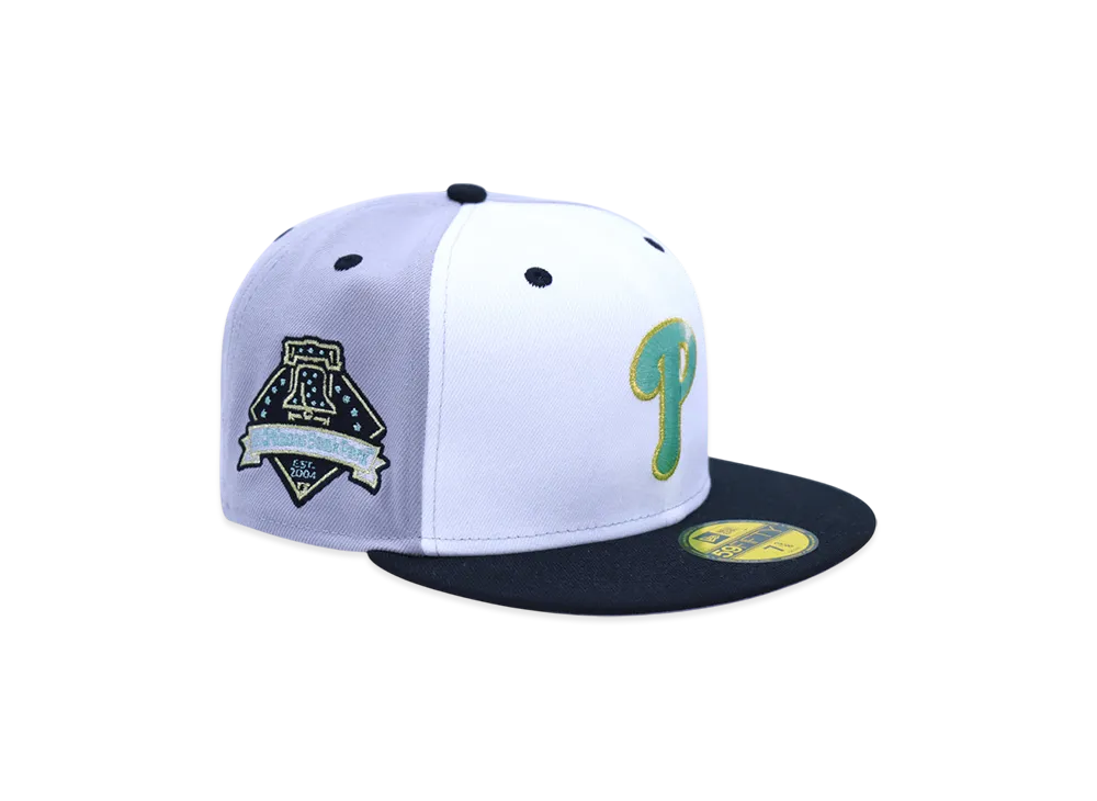 NEW ERA x THE CAP 'New Signal' 59Fifty Philadelphia Phillies "White/Gray"