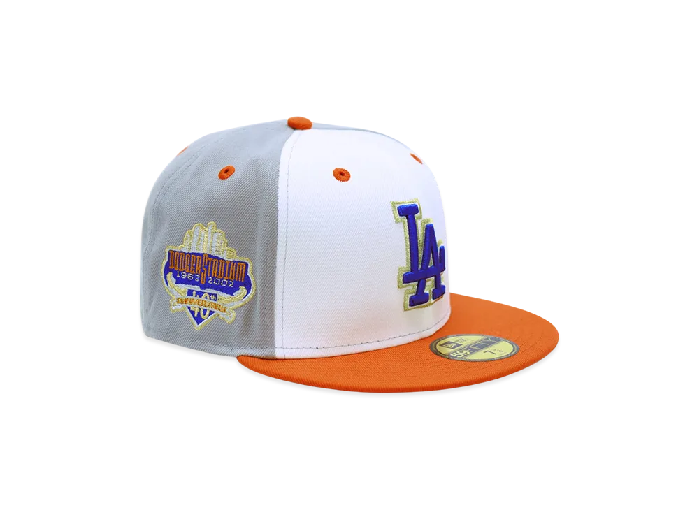 NEW ERA x THE CAP 'New Signal' 59Fifty Los Angeles Dodgers "White/Gray"