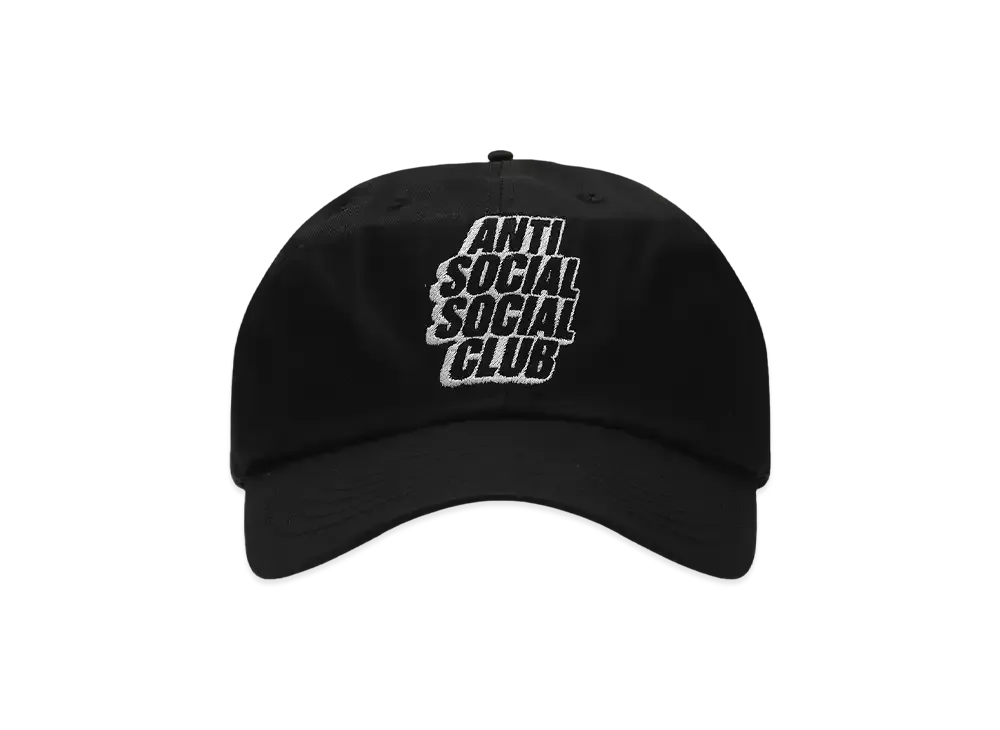 ANTI SOCIAL SOCIAL CLUB Designed in Korea ASSC Ball Cap "Black"