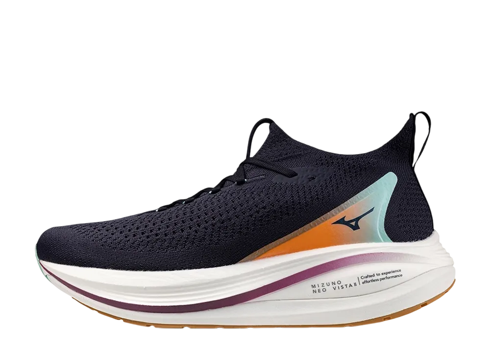 Mizuno Neo Vista 2 "Dark Navy/Orange/Mint Green"