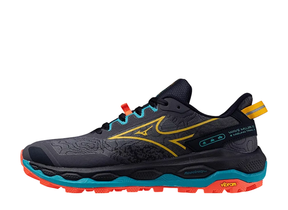 ミズノ ウエーブムジン11 "ダークネイビー/イエロー/ネオンレッド"