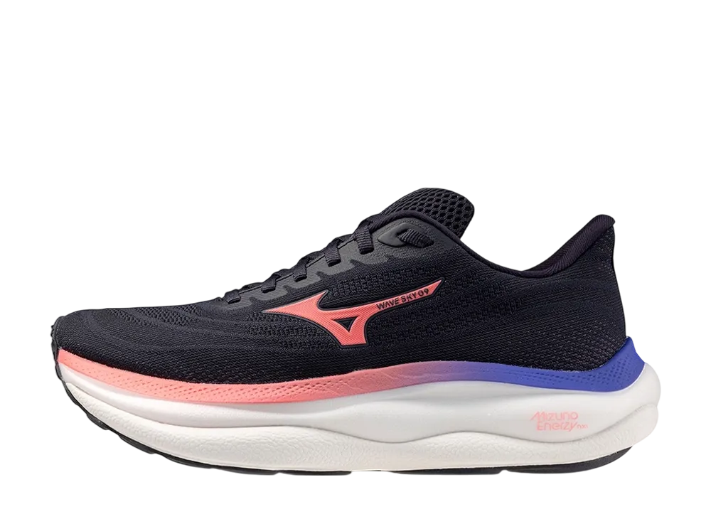 Mizuno Women's Wave Sky 9 "Dark Navy/Pink/Purple"