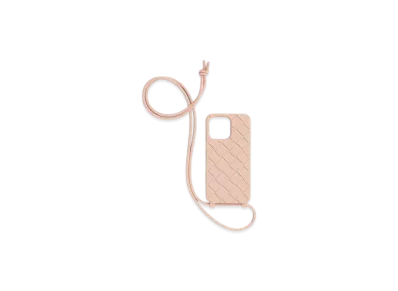 Bottega Veneta Strap iPhone 15 Pro Max Case "Cameo"